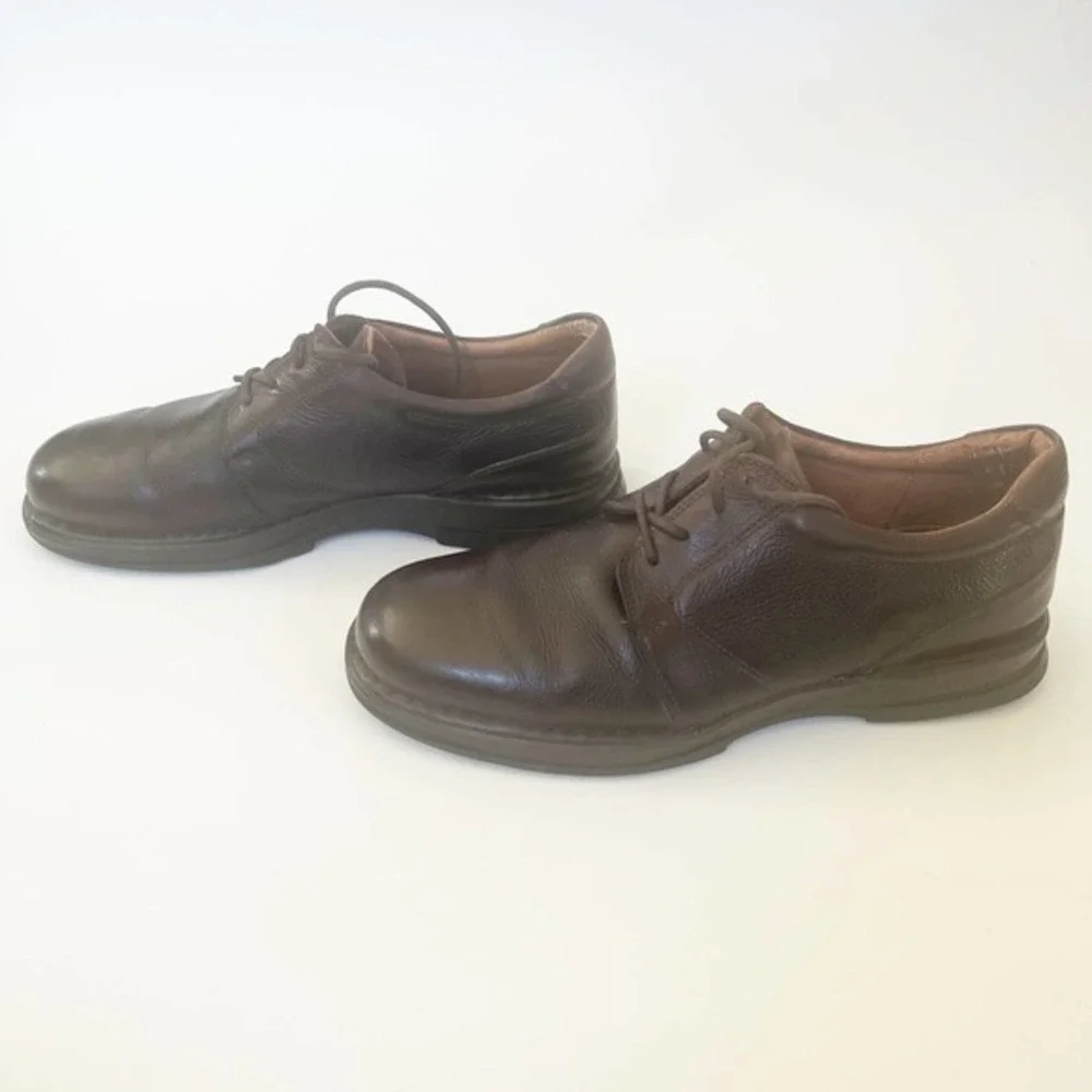 Johnston & Murphy SHULER Men Shoes Size 12 M Brown‎ Leather Lace Up